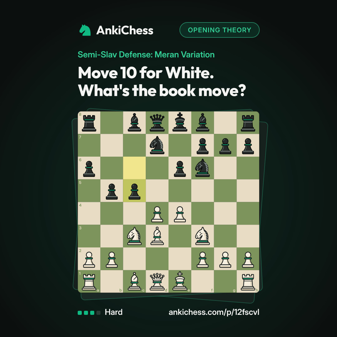 Move 10 for White. What's the book move?