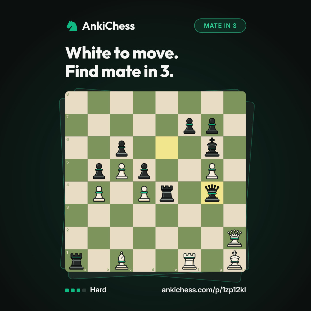 White to move. Find mate in 3.